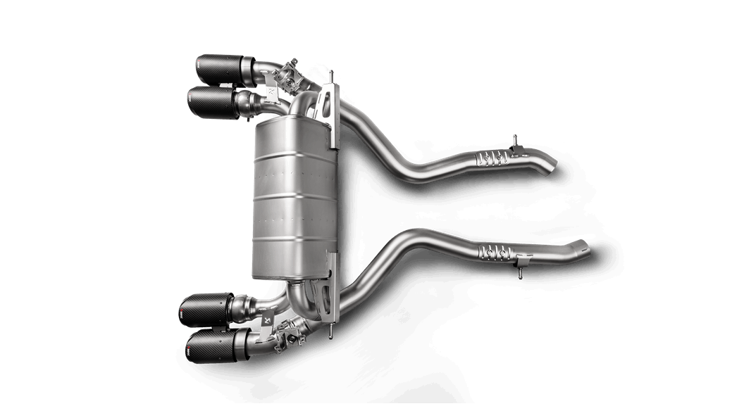 AKRAPOVIC S-BM/T/3H Slip-On Line (Titanium) BMW M2 COMPETITION/M2 CS (F87N) - OPF/GPF 2018-2020 ECE Type Approval Photo-0 