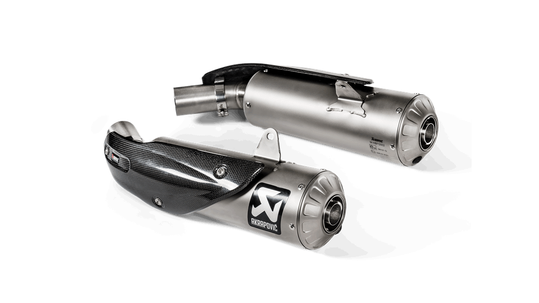 AKRAPOVIC S-D11SO4-HBFGT Slip-On Line (Titanium) Ducati Scrambler 1100 2018-2019 Photo-0 