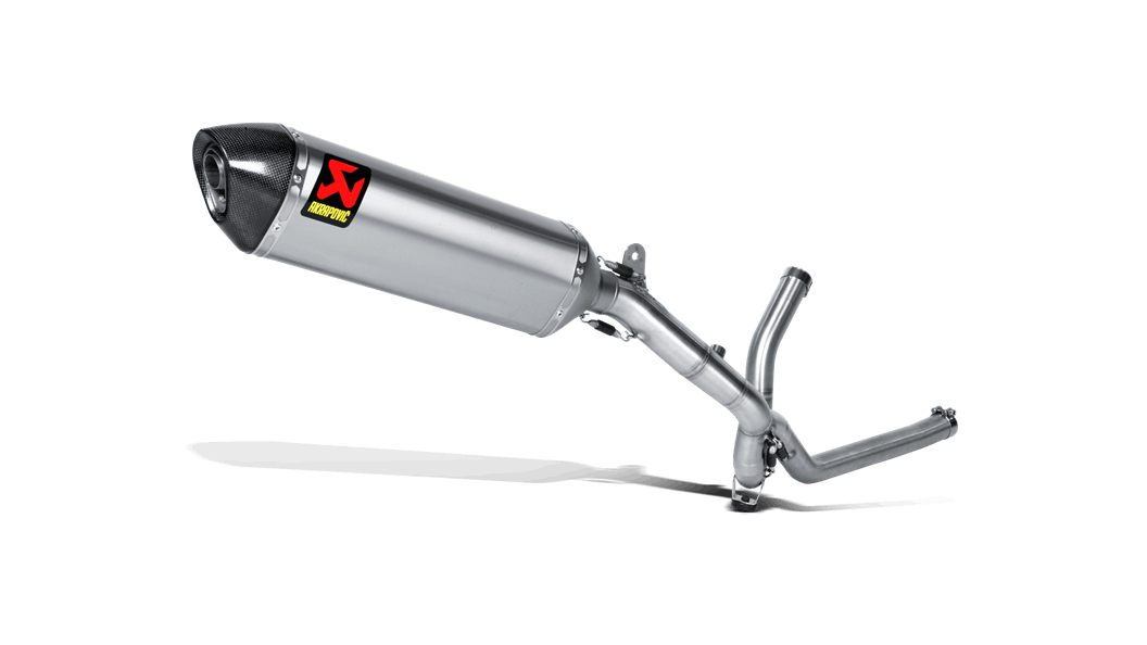 AKRAPOVIC S-S65SO2-RT Slip-On Line (Titanium) Suzuki V-Strom 650 2004-11 Photo-0 