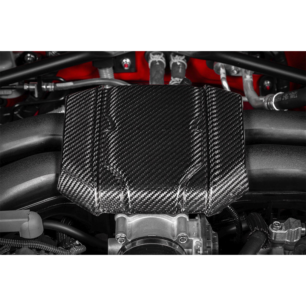 EVENTURI EVE-GR86-CF-ENG Engine Cover (Carbon, Gloss) for TOYOTA GR86 (ZN8) / SUBARU BRZ (ZD8) 2022- Photo-3 