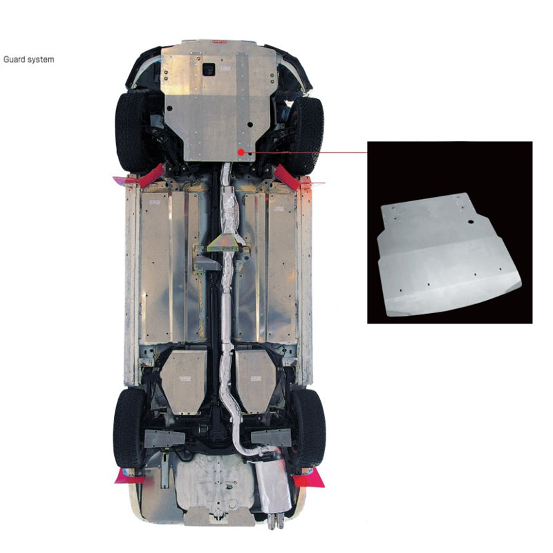 CUSCO 616 212 A Body under guard for SUZUKI Swift Sport (ZC31S) Photo-0 