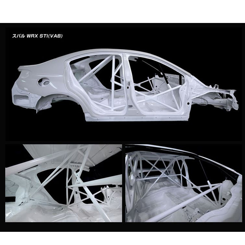 CUSCO 672 290 W07 Roll cage ASN (2 passenger, through dash) for SUBARU Impreza WRX (GDB) Photo-1 