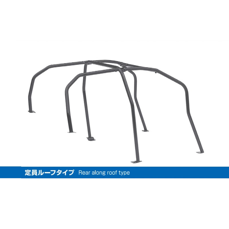 CUSCO 660 270 A20 Roll cage SAFETY 21 along roof (4 point, 5 passenger) for SUBARU Impreza WRX (GC8) Photo-0 