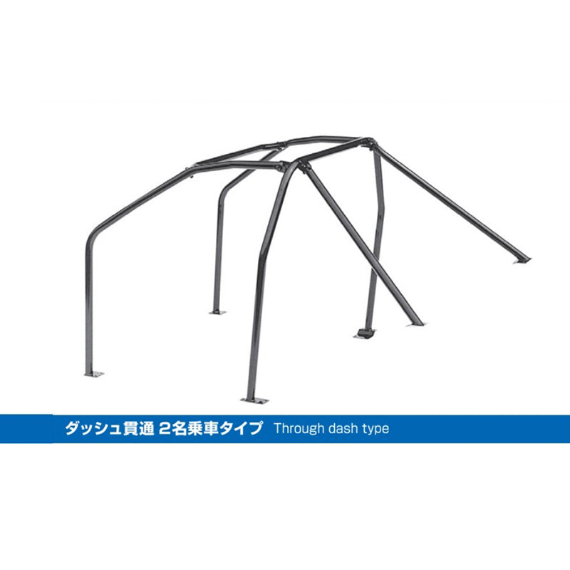 CUSCO 106 290 W10 Roll cage SAFETY 21 (10 point, 2 passenger, through dash) for TOYOTA Starlet (EP91) Photo-0 