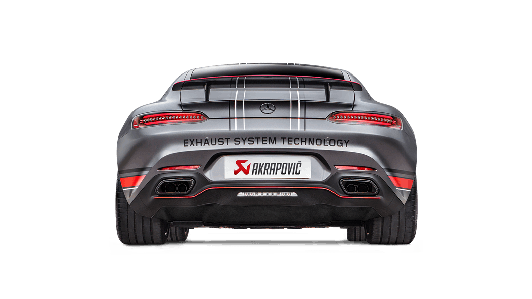 AKRAPOVIC S-ME/TI/1H/1 Evolution Line (Titanium) for MERCEDES-Benz AMG GT/GT S/GT Roadster 2017+ Photo-4 