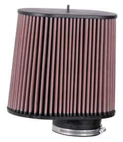 K&N RC-5102 UNIVERSAL Clamp-On Air Filter 4"FLG, 9-1/2" X 6-3/4"B, 9" X 5-1/2"T, 8-15/16"H Photo-0 