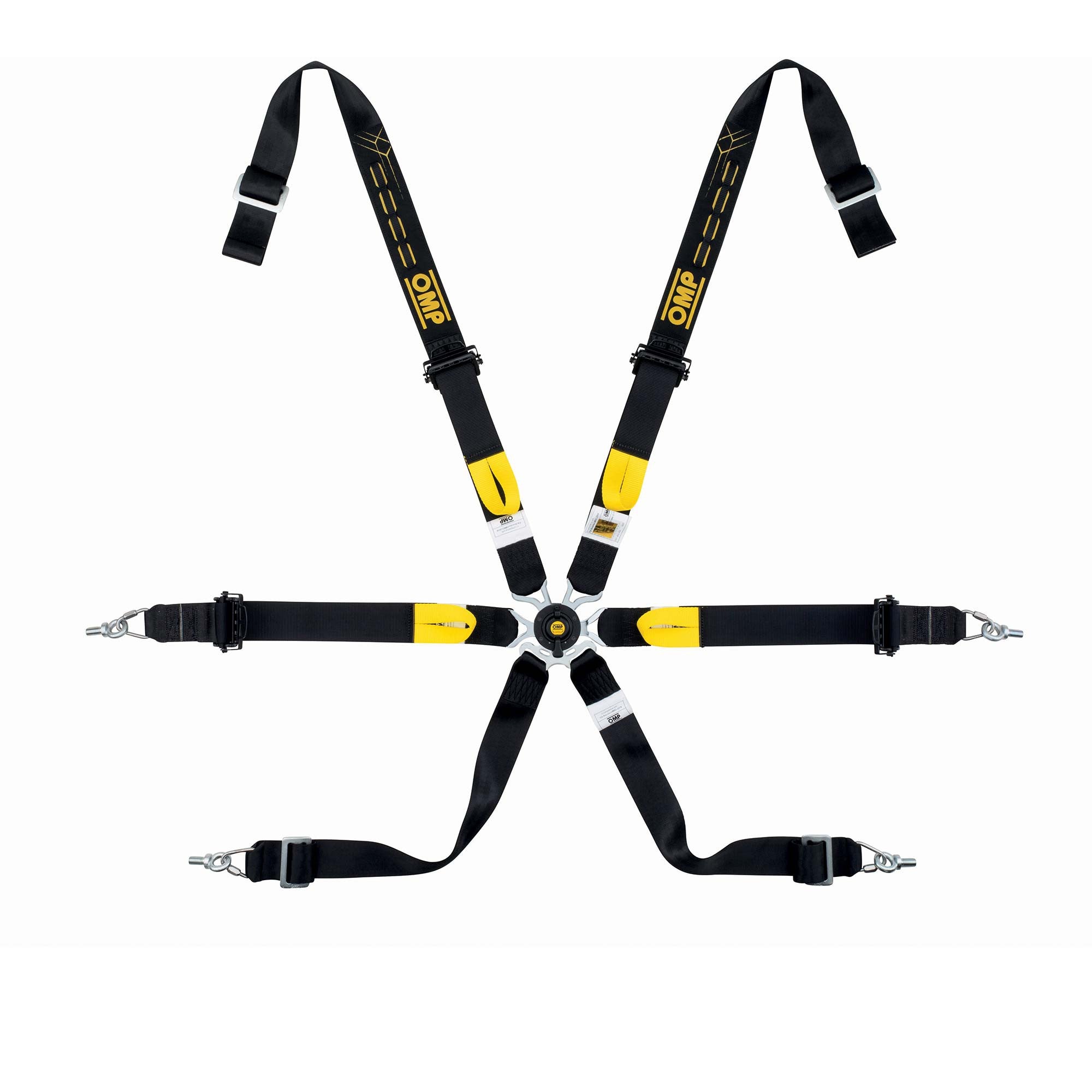 OMP DA0-0210-A01-071 Safety harness ONE 2" WRC Pull Up, FIA 8853-2016, black Photo-0 