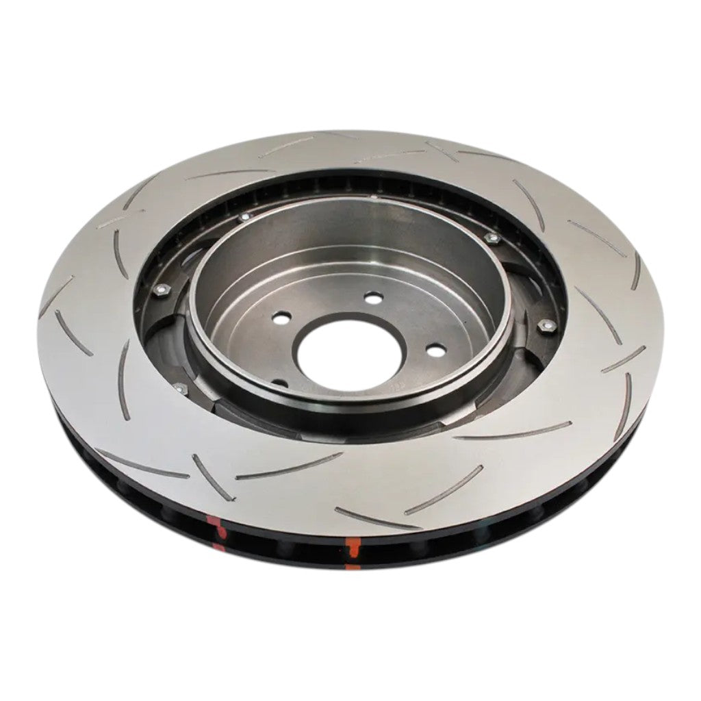 DBA 52321BLKS Rear Slotted Brake Disc 5000 Series T3 for NISSAN GT-R (R35) 2008+ Photo-1 