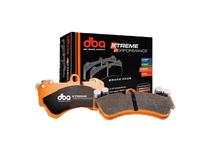 DBA DB15200XP Rear brake pad set Xtreme Performance, Semi-met carbon fibre (4 pcs) for VW Crafter (SY) 2016+ Photo-0 