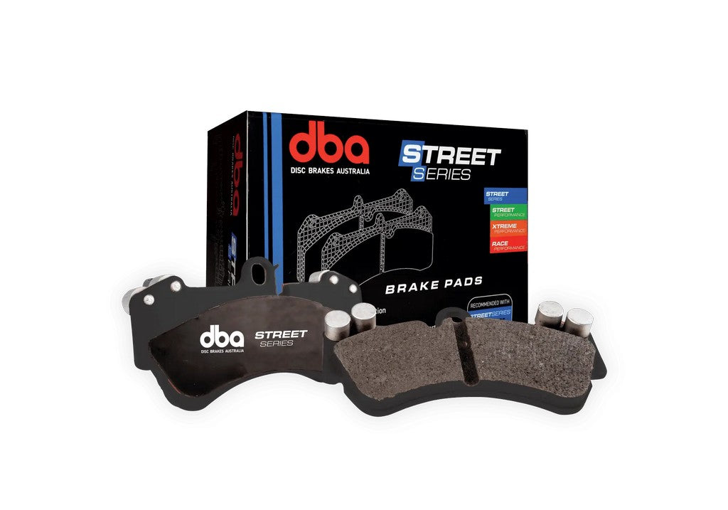 DBA DB15257SS Front brake pad set Street Series, Semi-met carbon fibre (4 pcs) for JAGUAR E-pace (18 inch wheels) 2017+ Photo-0 