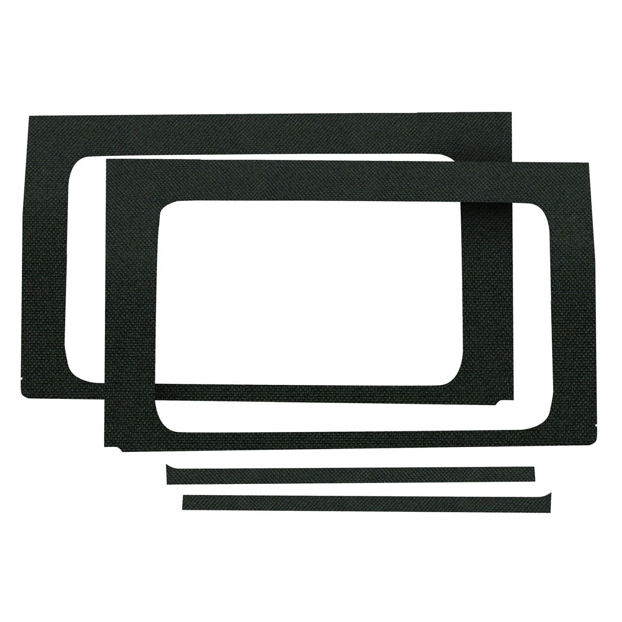 DEI 50173 Black Original Finish Rear Side Window Only for JEEP Wrangler JL 4-Door Photo-0 