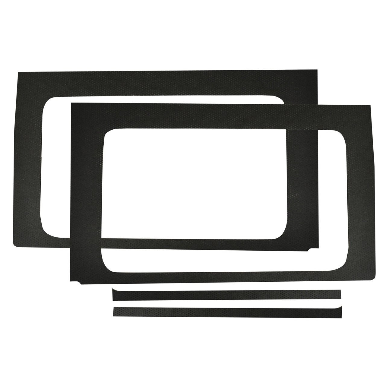 DEI 50177 Black Leather Look Rear Side Window Only for JEEP Wrangler JL 4-Door Photo-0 