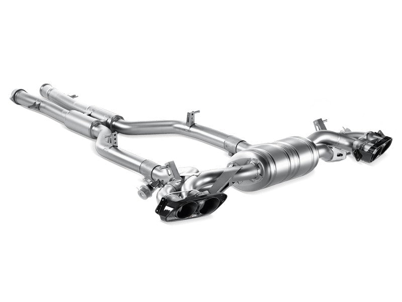 AKRAPOVIC S-MESLSAMG/1 Evolution Line (Titanium) for MERCEDES-AMG SLS Coupe / Roadster (C197/R197) 2010-2014 Photo-0 