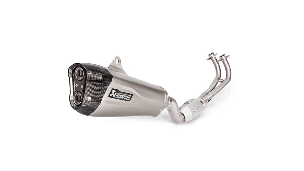 AKRAPOVIC S-Y5R3-HZEMT/1 Racing Line (Titanium) Yamaha TMAX 2018 Photo-1 