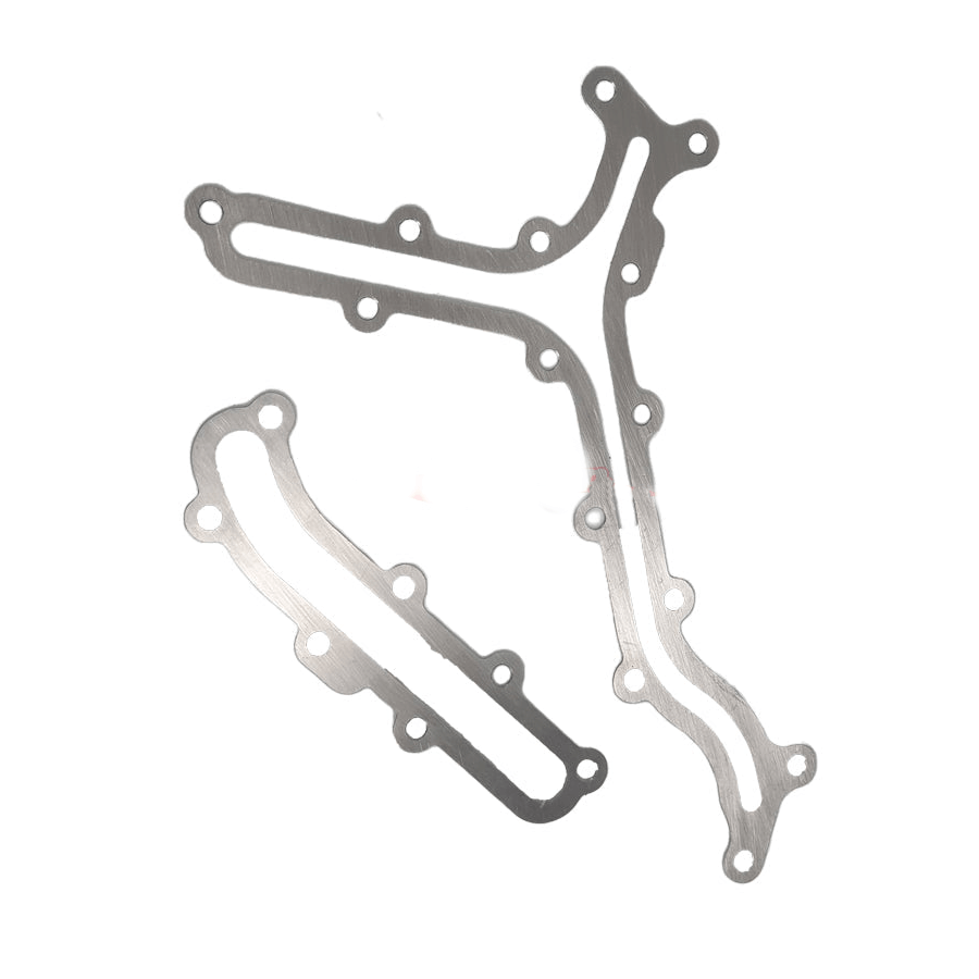 DODSON DMS-7128 Engine Front Cover Oil Gasket Set (2 Gaskets) for NISSAN GT-R (R35) 2009- Photo-0 