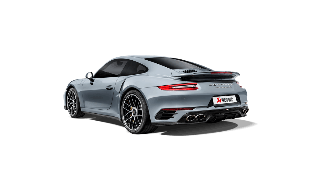 AKRAPOVIC DI-PO/CA/4/G PORSCHE 911 TURBO / TURBO S (991.2) 2016-2019 Rear Carbon Fiber Diffuser - High Gloss ABE Type Approval Photo-3 