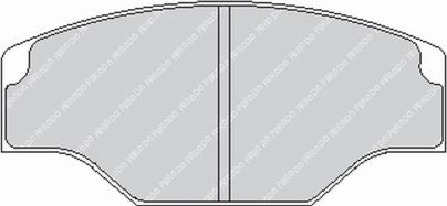 FERODO FRP201H Brake Pads DS2500 for Caliper AP Racing CP2361 Photo-0 