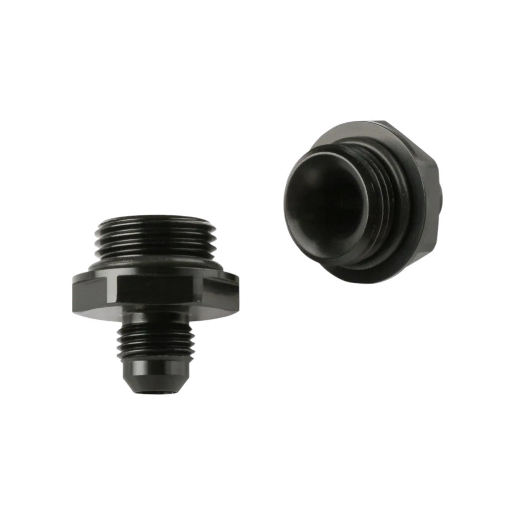 EARLS 585110ERL Oil Cooler Adapter Set -10 AN To M22, Black Photo-1 