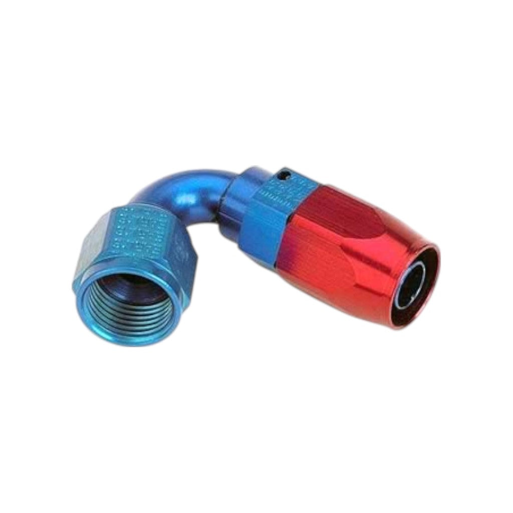 EARLS 812012ERL Swivel Seal Hose End Fitting 12AN 120 Degree, Red/Blu Photo-0 