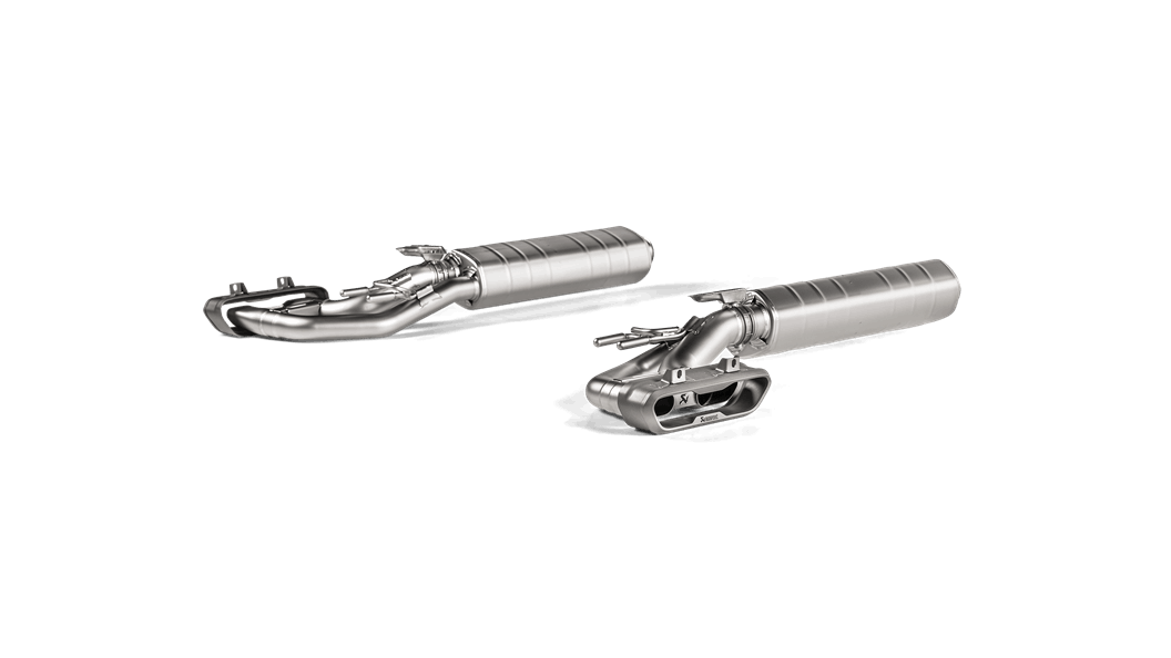 AKRAPOVIC S-ME/TI/4/1 Evolution Line (Titanium) for MERCEDES-AMG G63 (W463A) OPF/GPF 2019-2024 Photo-0 