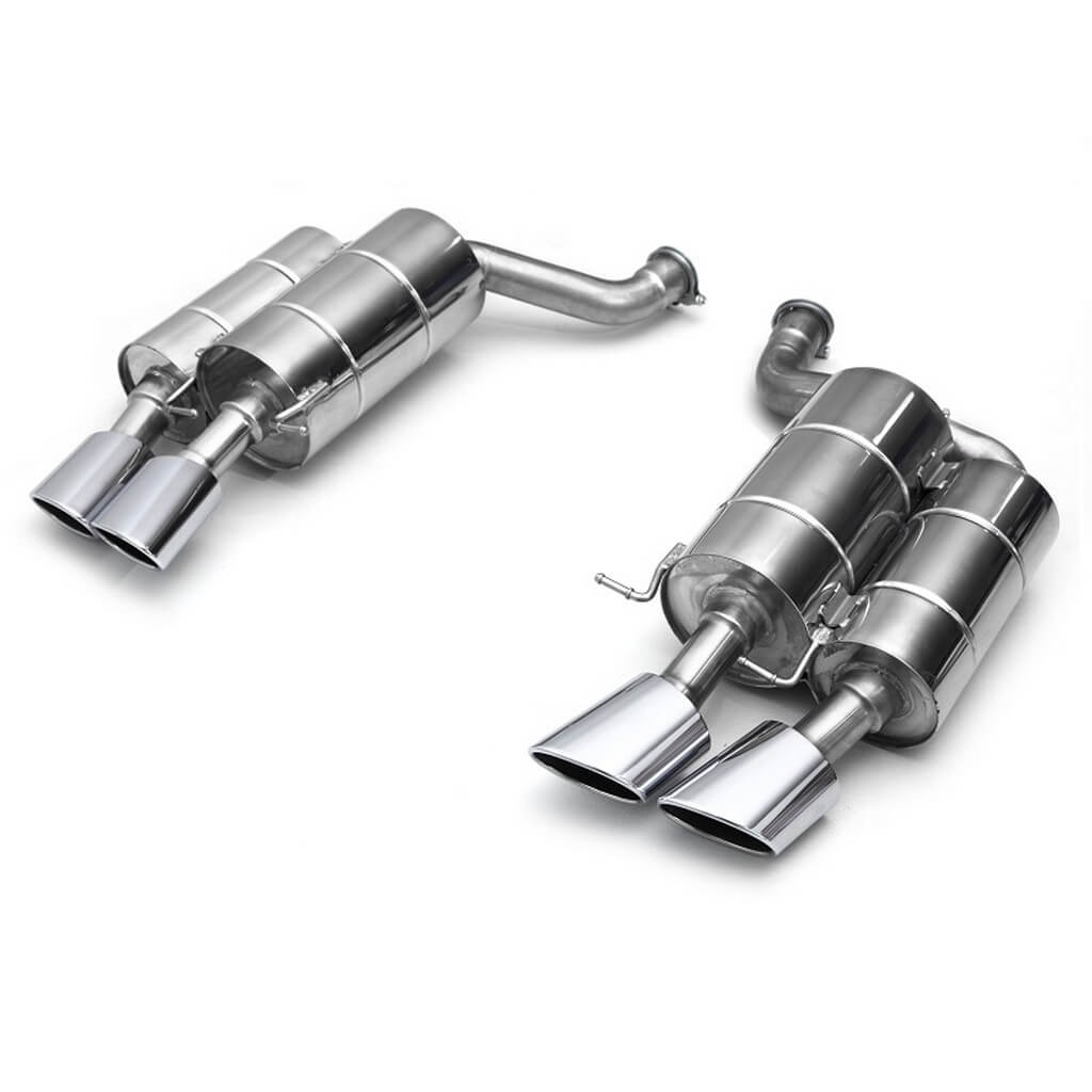 EISENMANN B5258.02184 Rear Muffler Sport 4 x 120 x 77 mm (Oval Tailpipes) for BMW M5 (E60) Photo-0 