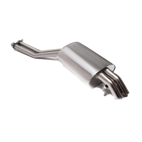 EISENMANN D7270.00552 Rear Muffler Sport 2 x 55 mm for Mercedes-Benz (R107) 380SL / 380SL 1971-1985 Photo-0 