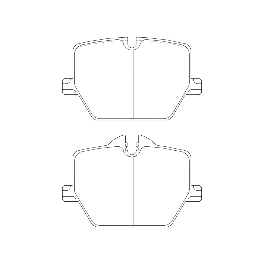 ENDLESS EIP301MX87 Rear Brake Pads for BMW M240i (G42) / M340i Xdrive (G20) Photo-0 