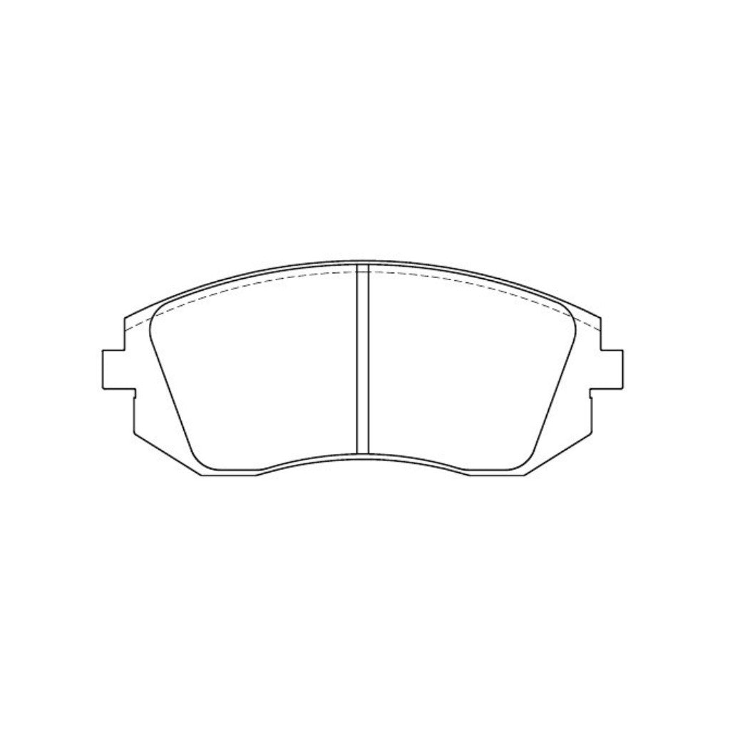 ENDLESS EP386N38SP Front Brake Pads N38SP Compound for SUBARU Impreza WRX (GDA) Photo-0 
