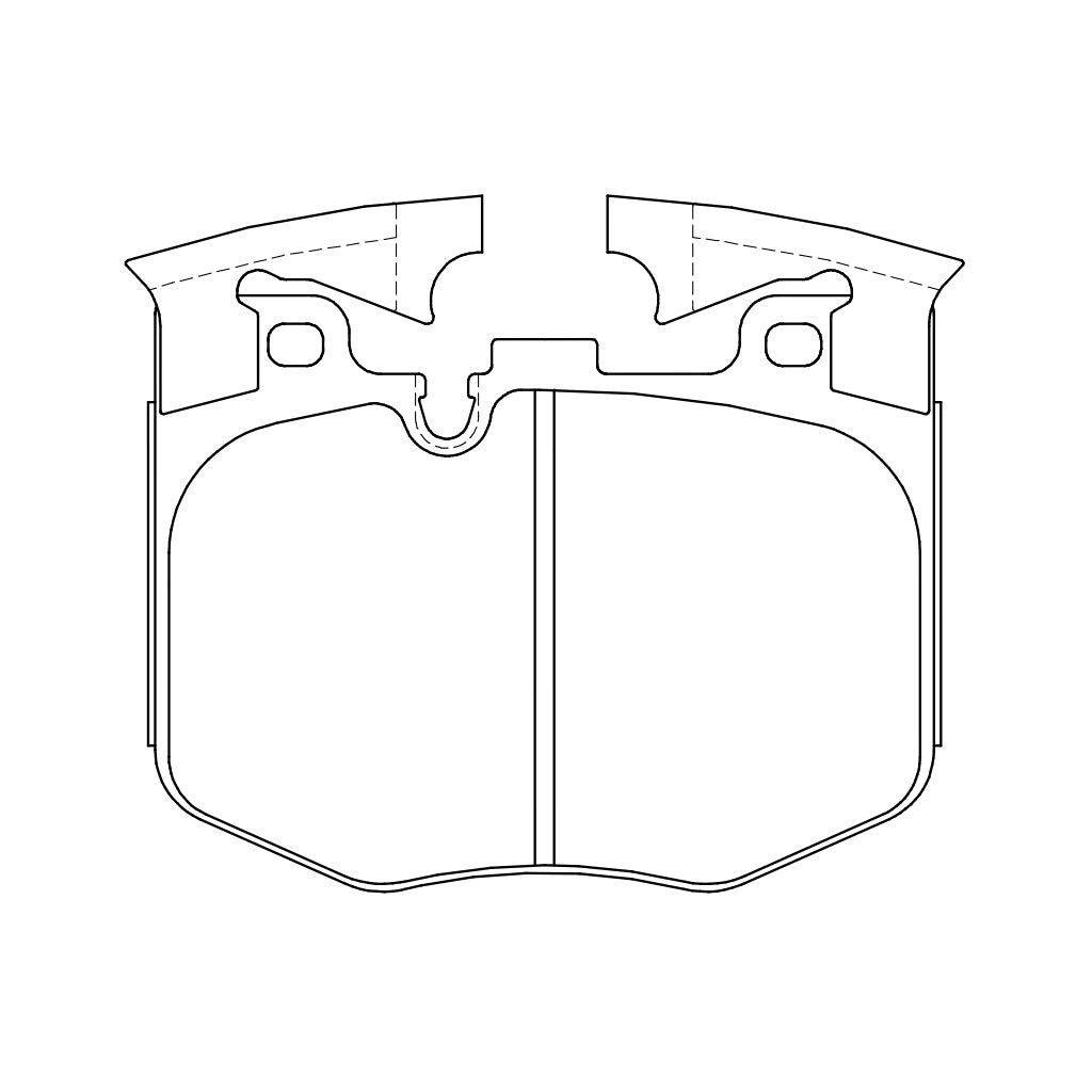 ENDLESS EP535MX72PL Front Brake Pads MX72PLUS for TOYOTA GR Supra (A90) Photo-1 