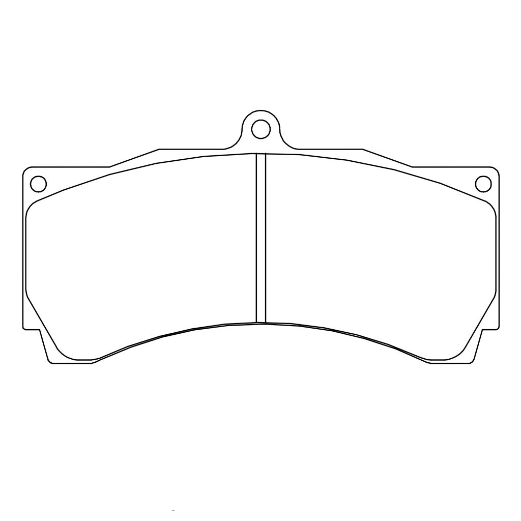 ENDLESS RCP050ME22-18 Brake Pads 18 mm for Caliper AP Racing CP9668 / CP6560 / CP6562 / CP6568 Photo-0 