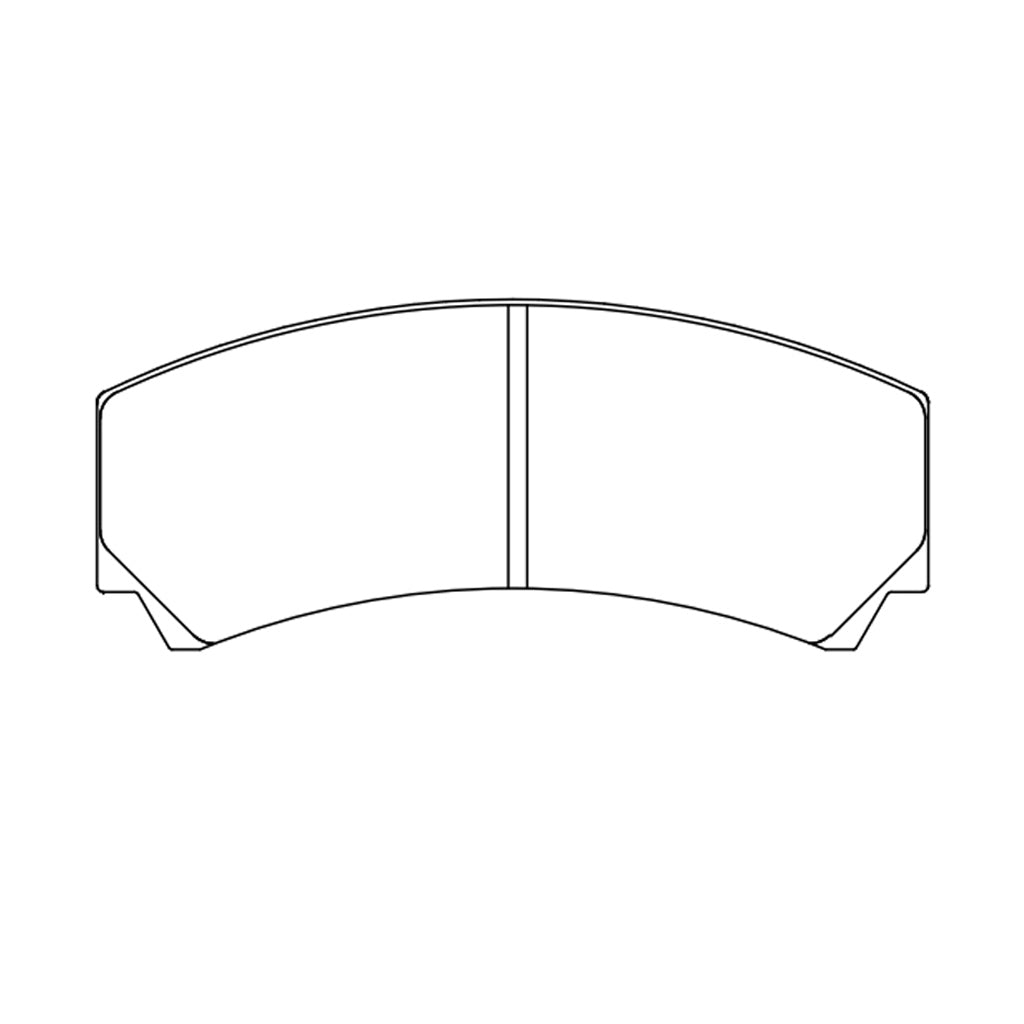 ENDLESS RCP078MA45B Brake Pads 16.8 mm for Caliper 4-Piston AP Racing CP9449 / CP6560 / CP6562 / CP6570 Photo-0 