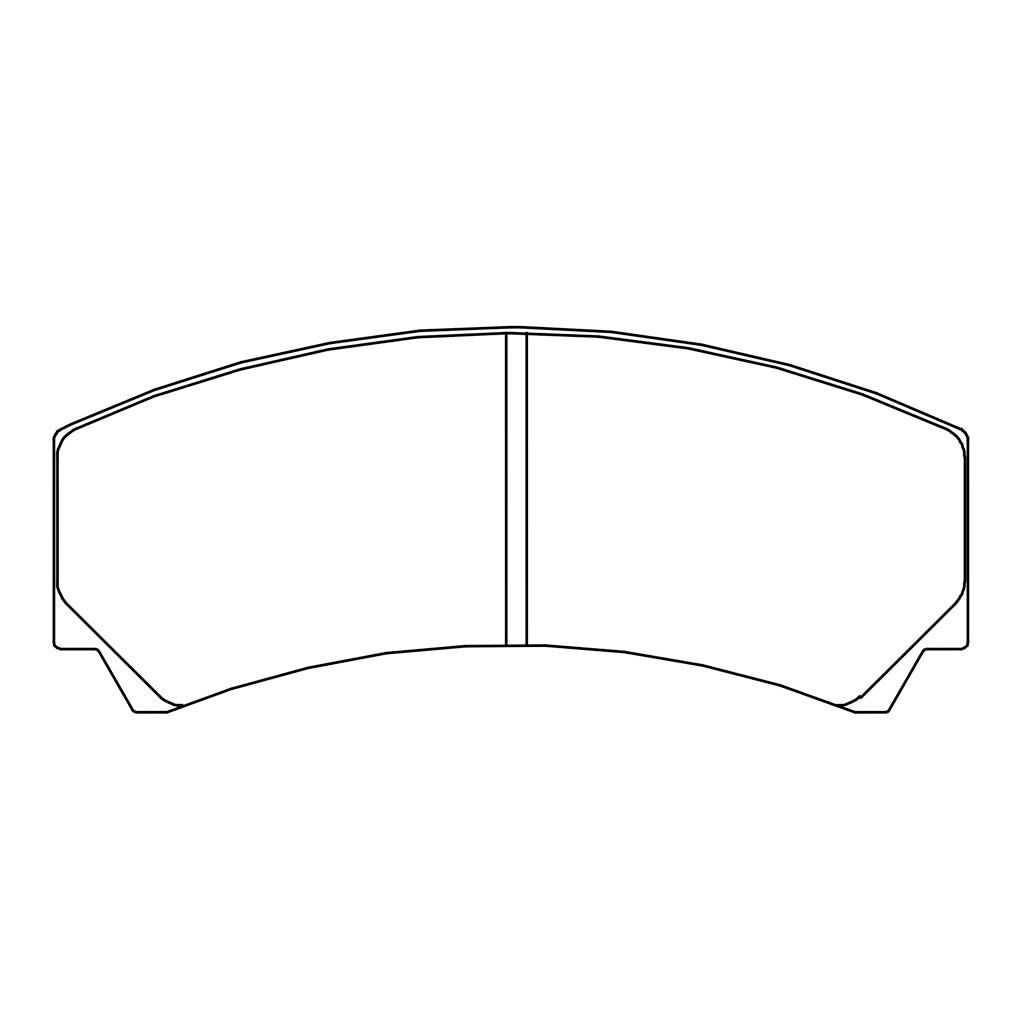 ENDLESS RCP078ME20 Brake Pads 17 mm for Caliper AP Racing CP9449 / CP6560 / CP6562 / CP6573 Photo-0 