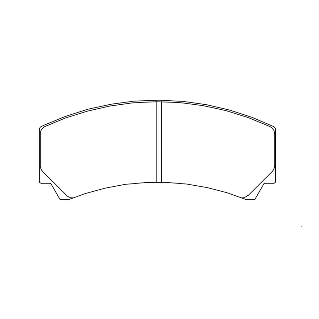 ENDLESS RCP078ME22 Brake Pads 17 mm for Caliper AP Racing AP Racing CP9449 / CP6560 / CP6562 / CP6573 Photo-0 