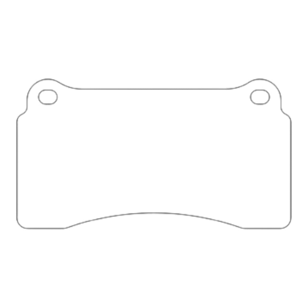 ENDLESS RCP118MXPL Rear Brake Pads MX72 Plus Compound for NISSAN GT-R (R35)/FERRARI F40 (F120)/F50 (F130) / LAMBORGHINI Diablo 1992-1999/ Murciélago 2001-2010 Photo-0 