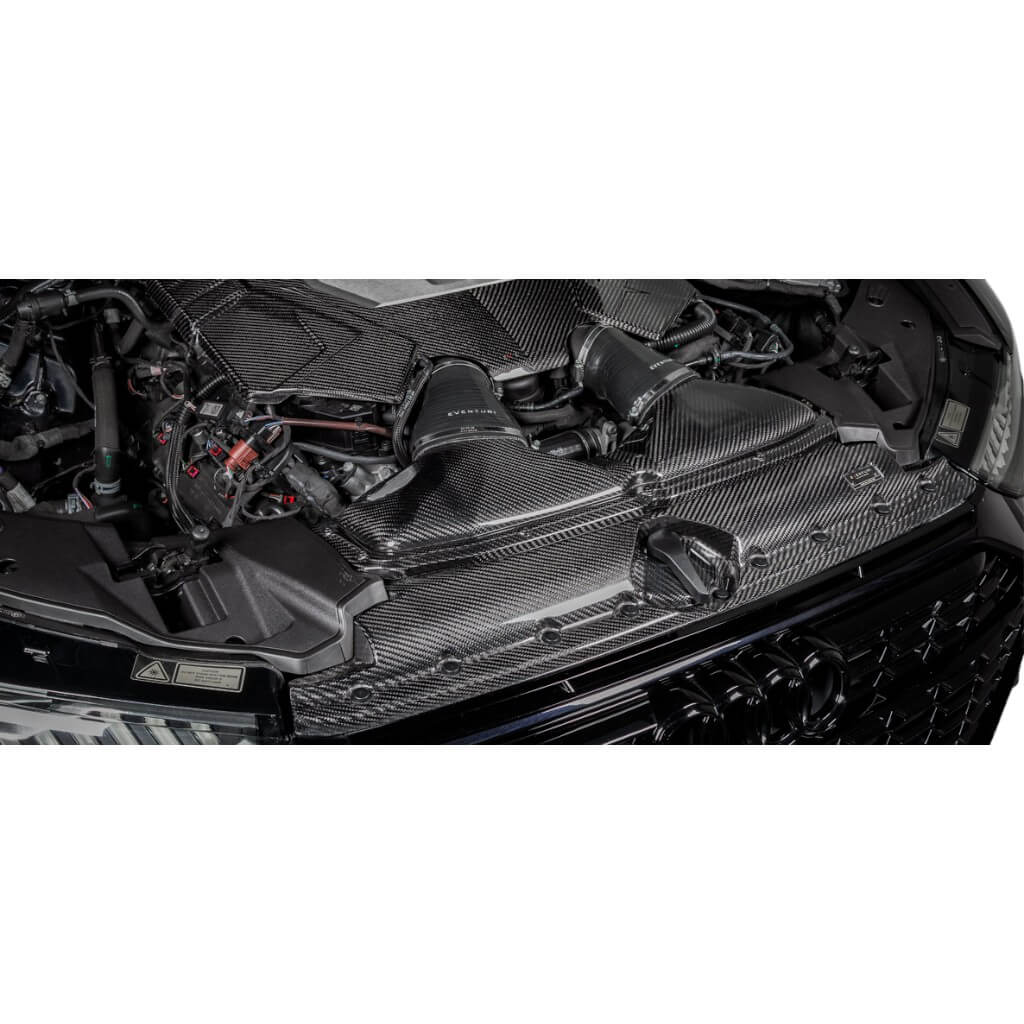 EVENTURI EVE-C8RS6-CF-INT Intake System Gloss Black Carbon for AUDI RS6 / RS7 (C8) Photo-2 