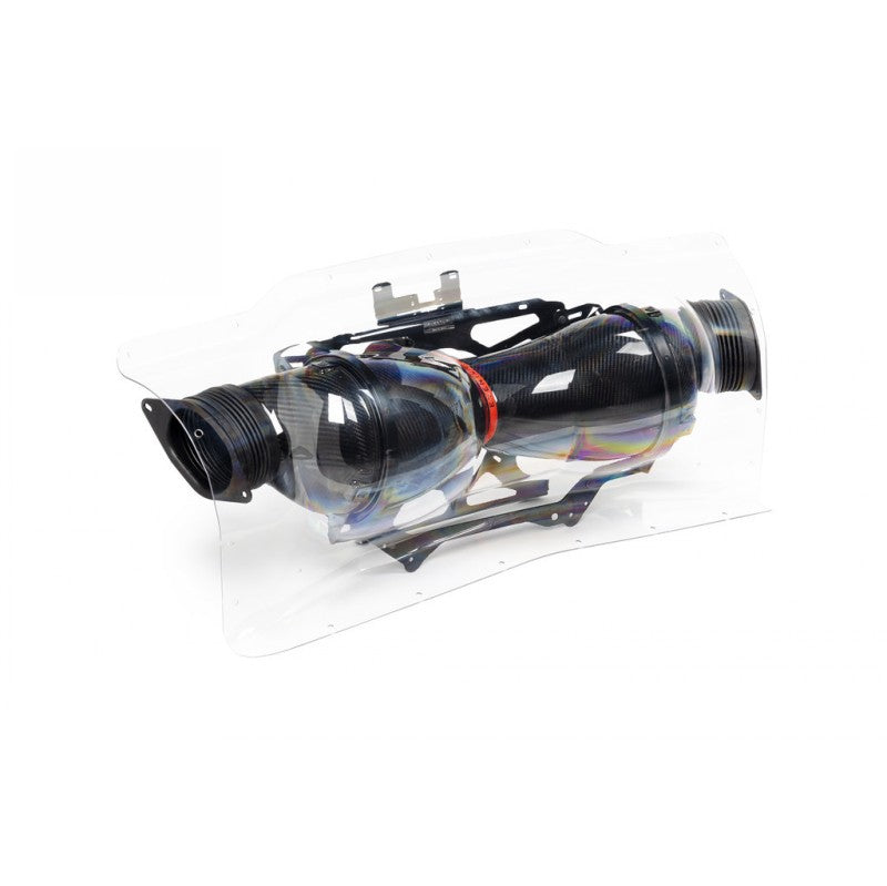 EVENTURI EVE-C8VT-CF-INT Carbon Fiber Intake System With Clear Cover for CHEVROLET Corvette C8 Photo-1 
