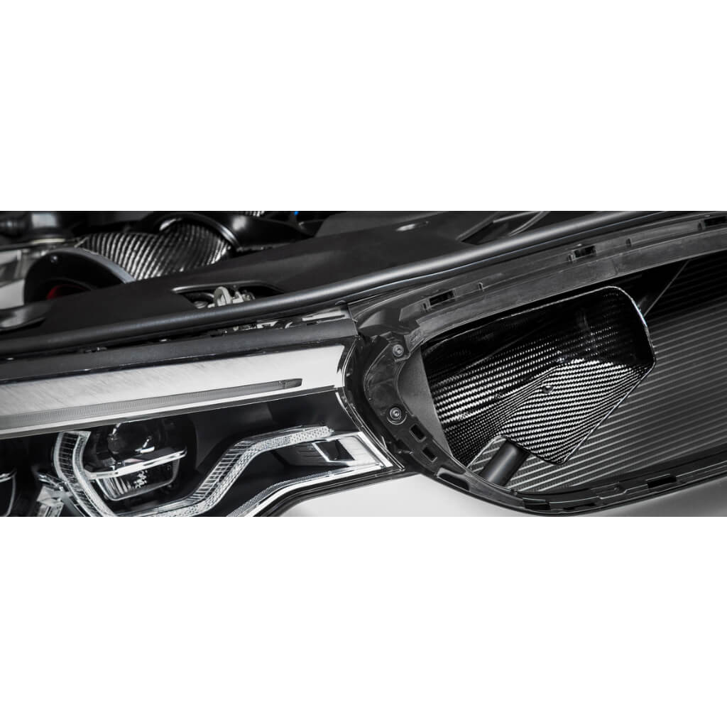 EVENTURI EVE-F9XM5M8-CF-INT Air Intake System V2 (Carbon) with Shrouds for BMW M5 (F90) / M8 (F92) Photo-6 