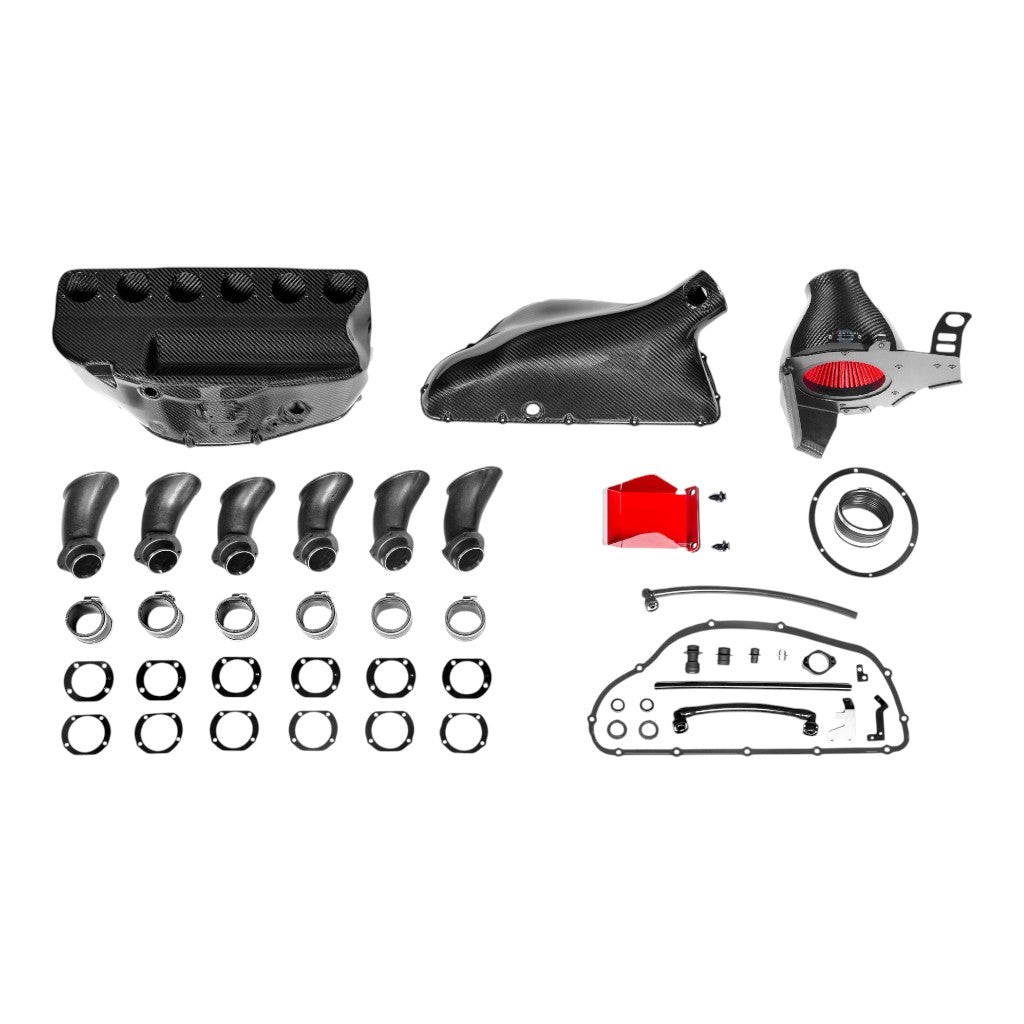 EVENTURI EVE-Z4MABX-CF-INT Hybrid Carbon Airbox with Full Carbon Intake for BMW Z4M (E86) Photo-0 