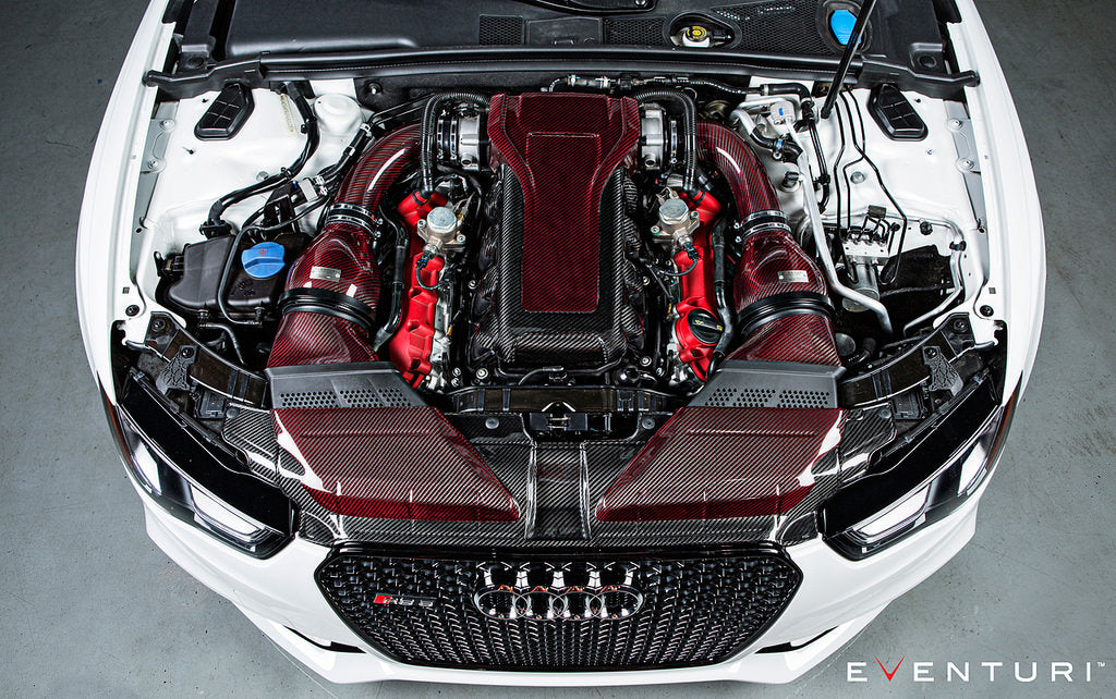 EVENTURI EVE-RS5-CF-SLM Slam Panel Cover (Carbon) for AUDI RS5 (B8) Photo-4 