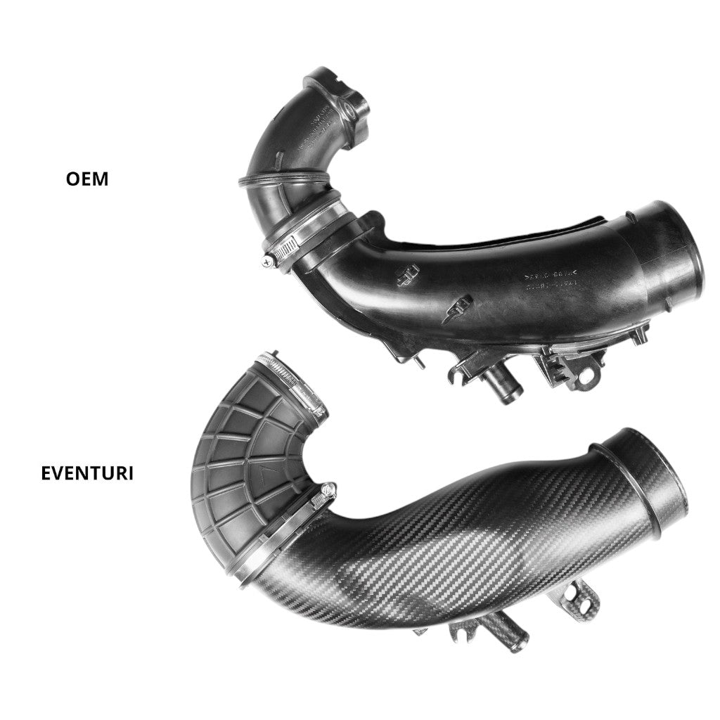 EVENTURI EVE-GR4-CF-CHG Turbo Inlet Tube (Gloss / Carbon) for TOYOTA GR Yaris (GXPA16) / GR Corolla (GZEA14) Photo-13 