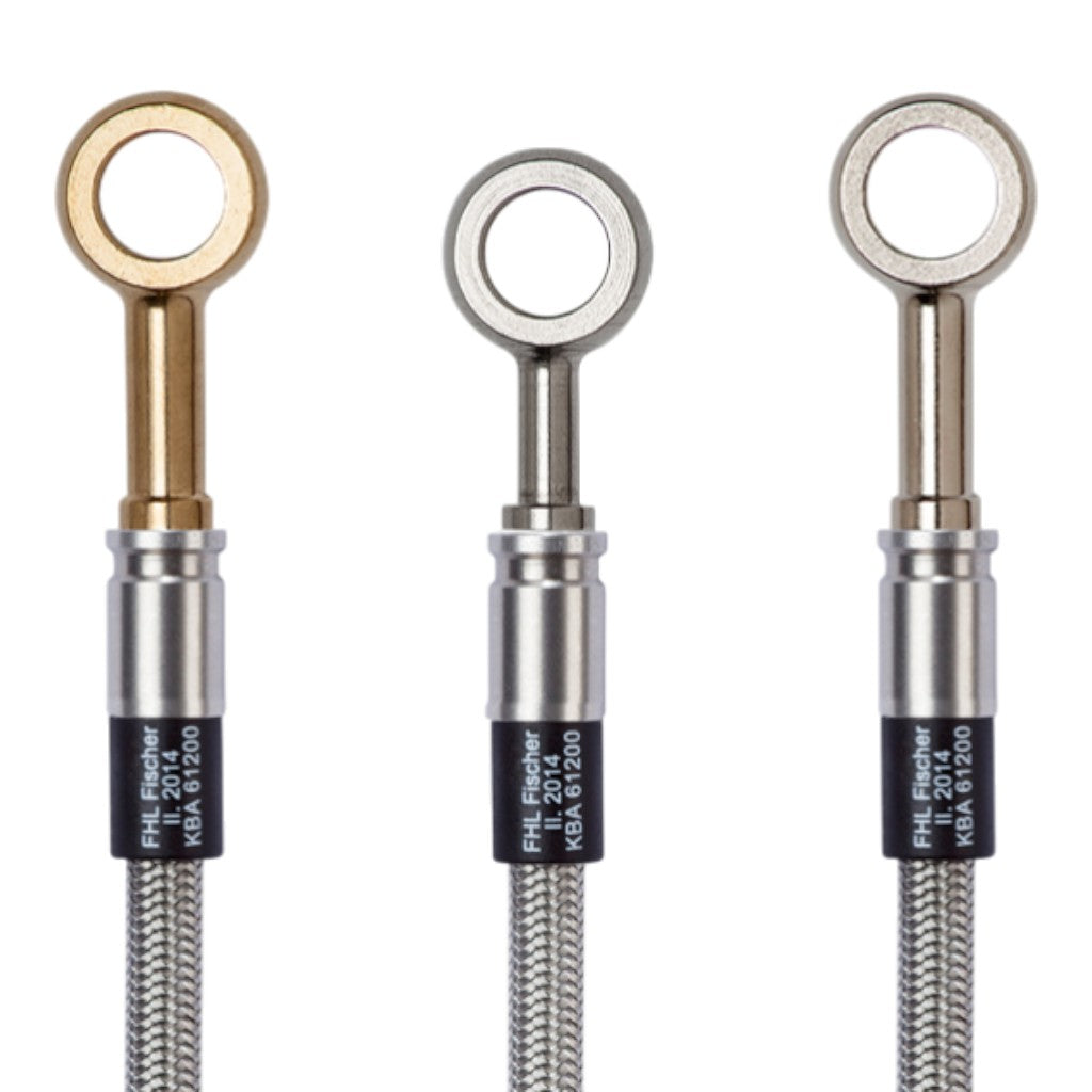 FISCHER PERTO118-4 Perfomance Braided Brake Line Kit for TOYOTA GR Yaris 2020+ Photo-1 