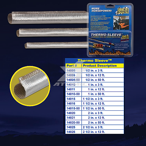 THERMO-TEC 14020-50 THERMO-SLEEVE 50 FEET 2" I.D. Photo-0 
