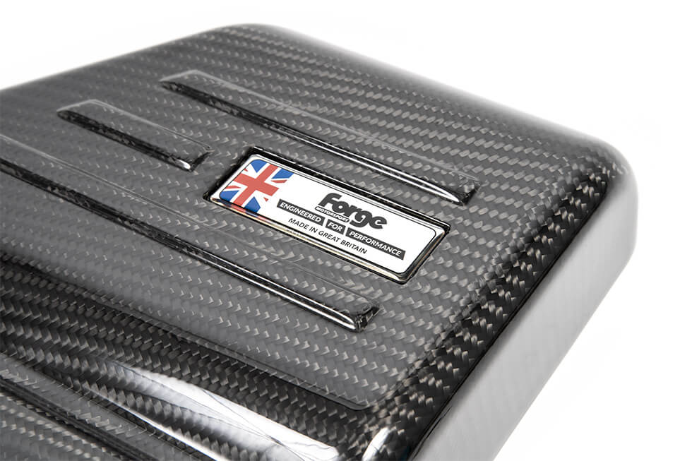 FORGE FMEC4 Carbon Fibre Engine Cover for the FIAT Abarth 500/ 595/ 695 Photo-2 