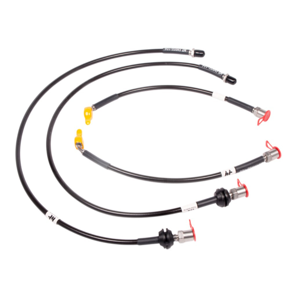 FORGE SBH-BMW-4-F10A Braided Brake Lines Kit for BMW M5 (F10) Photo-0 