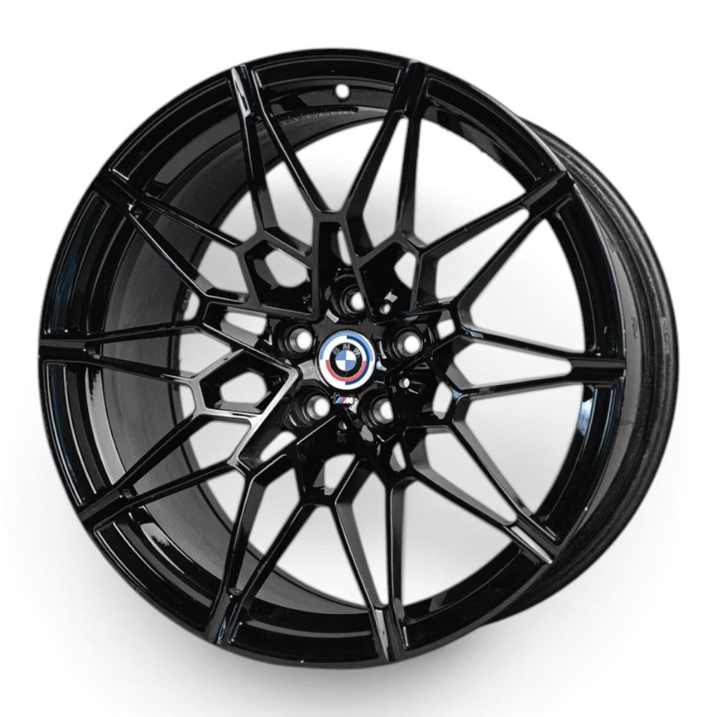 GOLD LEAF ADEVO-G8X-826M-GL Wheel Covers Aero Disc EVO (Carbon / Gloss) for BMW M3 (G80) / M4 (G82) Style 826 M Wheels Photo-7 