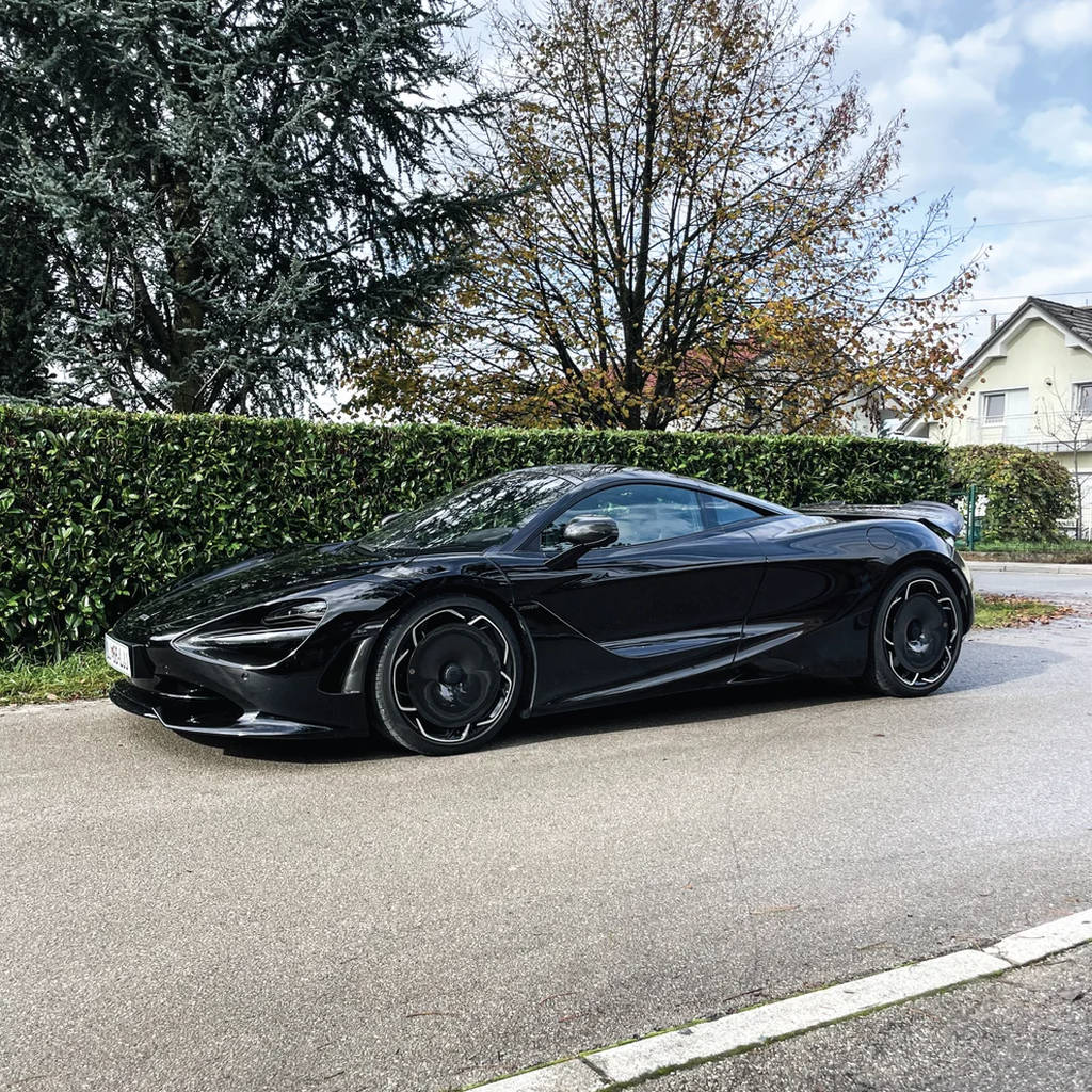 GOLD LEAF TFEVO-MCL750S-GL Wheel Covers Turbo Fan EVO (Carbon / Gloss) for MCLAREN 750S OEM Wheels Photo-6 