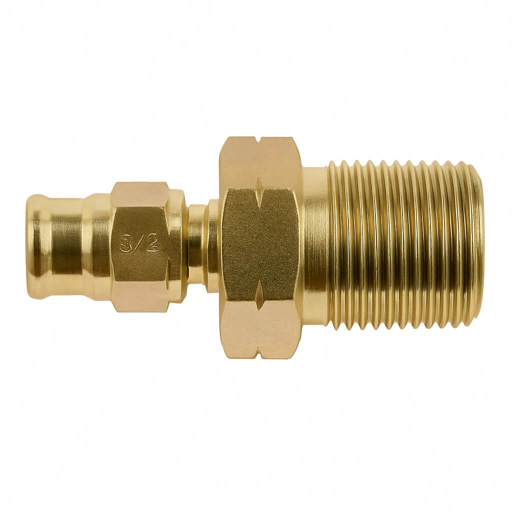 GOODRIDGE 321-03P Straight Hose Fitting -03, BSP 1/8 Photo-0 