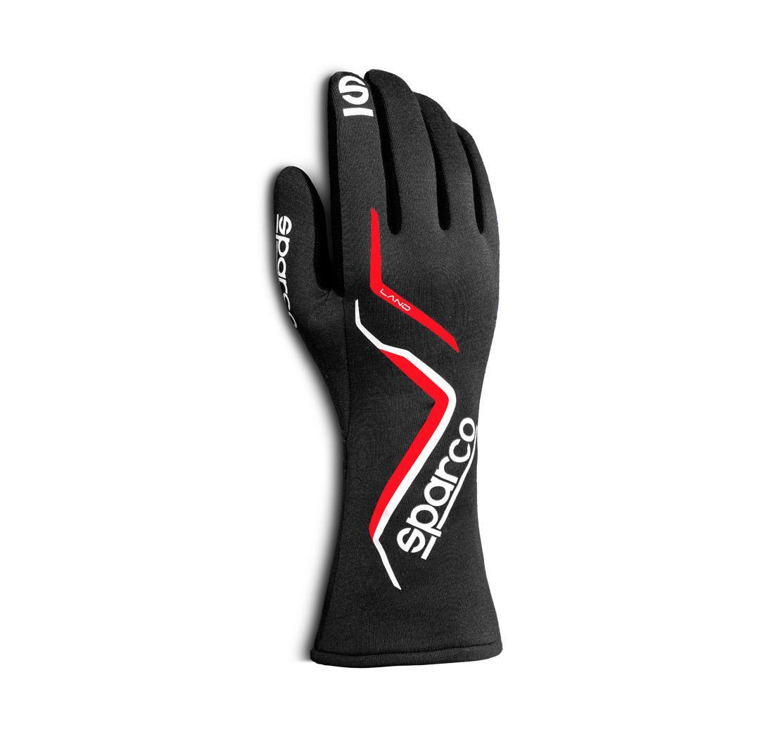 SPARCO 00136312NR LAND 2022 Racing gloves, FIA 8856-2018, black, size 12 Photo-0 