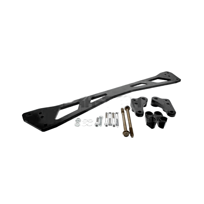 HARDRACE 8792-BLK Sub-frame Reinforced Brace, Black, 5pcs for HONDA Civic 1996-2001 Photo-0 