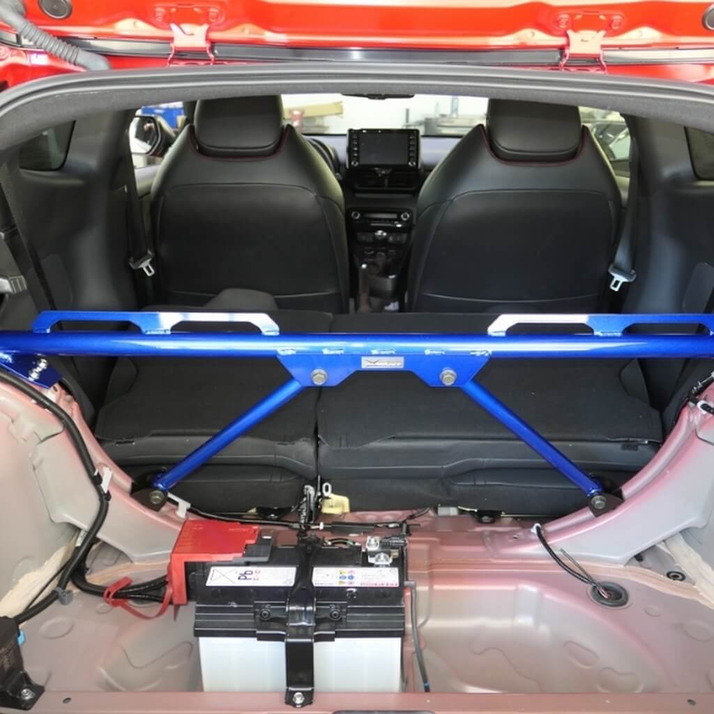 HARDRACE Q0966 Rear Strut Harness Brace for TOYOTA GR Yaris 2020- Photo-2 